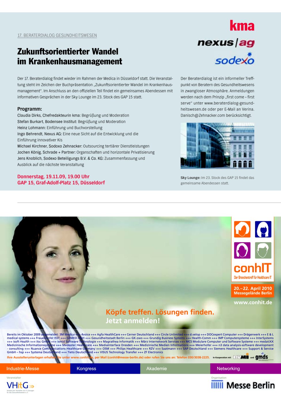 Vorschauseite 1: Zukunftsorientierter Wandel im Krankenhausmanagement