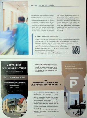 Vorschauseite 2: Krisensicherheit für unsere Spitäler