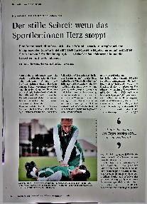 Vorschauseite 1: Der stille Schrei: wenn das Sportler:innen-Herz stoppt