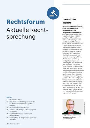 Vorschauseite 1: Urteile und Beschlüsse