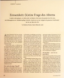 Vorschauseite 1: Einsamkeit: (k)eine Frage des Alters