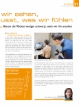 Vorschauseite 2: Was wir sehen, beeinflusst, was wir fühlen. Warum der Rücken weniger schmerzt, wenn wir ihn ansehen.
