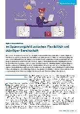 Vorschauseite 1: Im Spannungsfeld zwischen Flexibilität und ständiger Bereitschaft