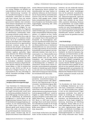 Vorschauseite 2: Werkstattbericht: Diskriminierungserfahrungen in der psychosozialen Gesundheitsversorgung. Eine kollaborative Studie mit partizipativen Elementen