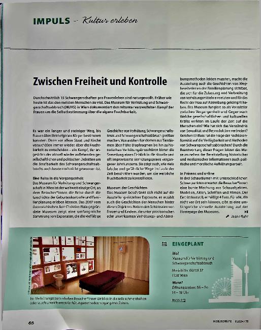 Vorschauseite 1: Zwischen Freiheit und Kontrolle