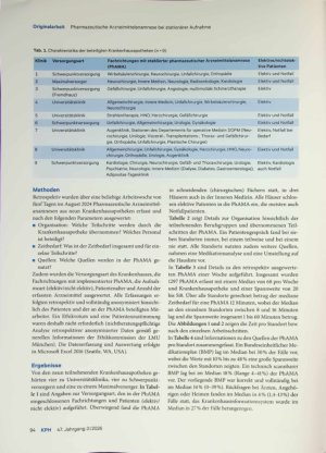 Vorschauseite 2: Pharmazeutische Arzneimittel anamnese bei stationärer Aufnahme