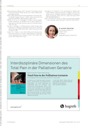 Vorschauseite 5: Tumorassoziierte Fatigue verstehen und erkennen Wie Pflegefachpersonen Betroffene sicher begleiten können