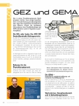 Vorschauseite 1: GEZ und GEMA - worum geht s?