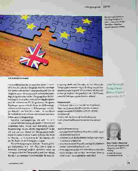 Vorschauseite 2: Auswirkungen des Brexit auf das Freizügigkeitsund Aufenthaltsrecht