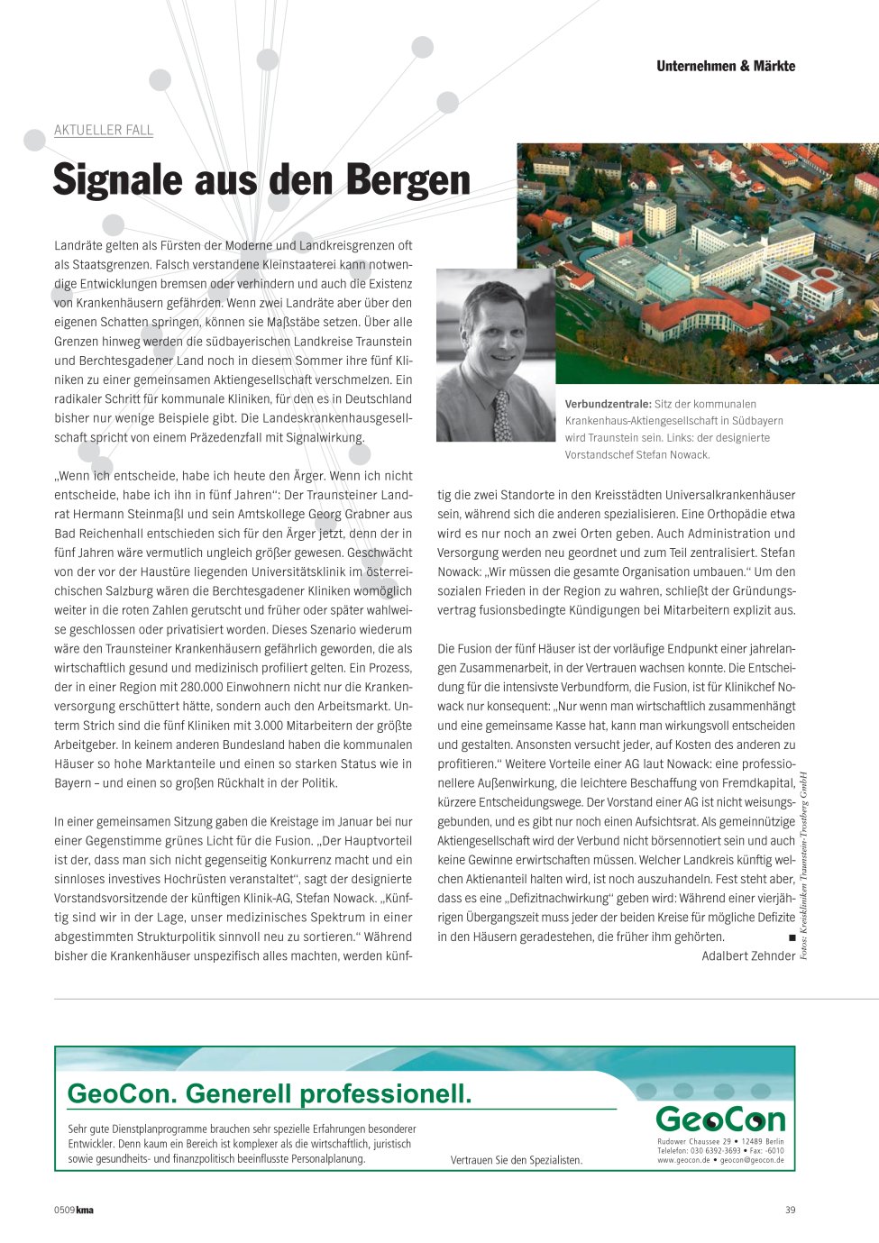 Vorschauseite 1: Signale aus den Bergen