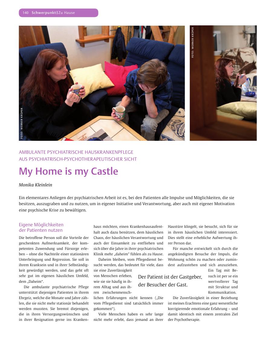 Vorschauseite 1: My Home is my Castle