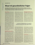 Vorschauseite 1: Ritual mit gesundheitlichen Folgen