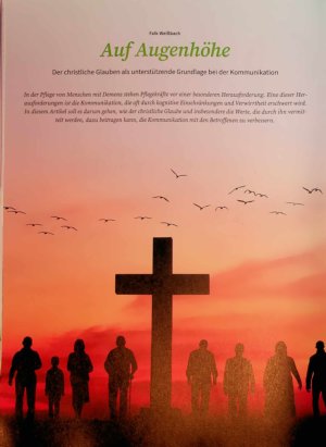 Vorschauseite 1: AufAugenhöhe Der christliche Glauben als unterstützende Grundlage bei der Kommunikation
