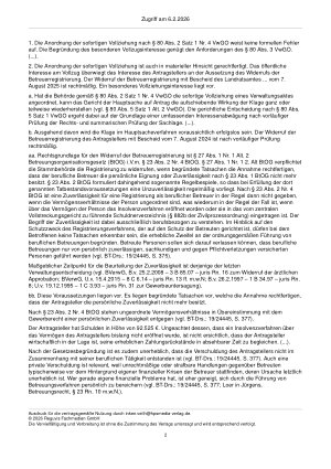 Vorschauseite 2: Zur Registrierung – §§ 23 Abs. 2 Nr. 4, 27 Abs. 1 Nr. 1 BtOG