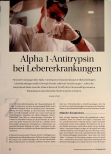 Vorschauseite 1: Alpha 1-Antitrypsin bei Lebererkrankungen