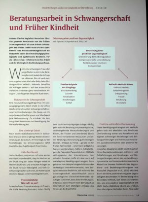 Vorschauseite 1: Beratungsarbeit in Schwangerschaft und Früher Kindheit