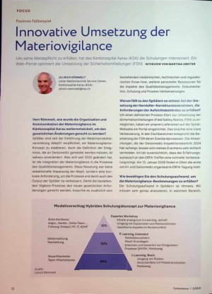 Vorschauseite 1: Innovative Umsetzung der MateriovigiLance