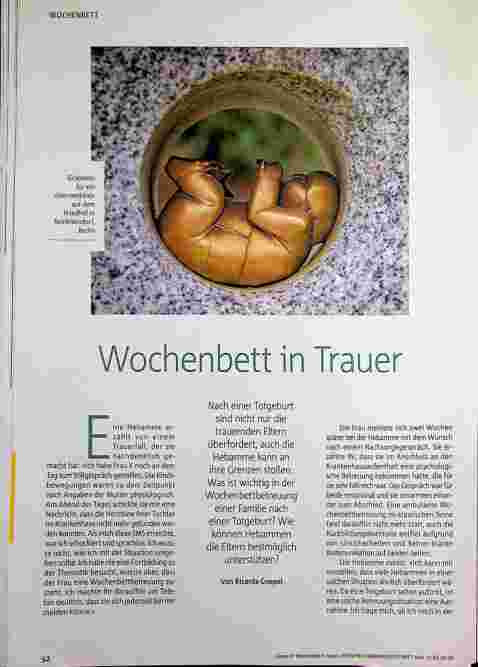 Vorschauseite 1: Wochenbett in Trauer
