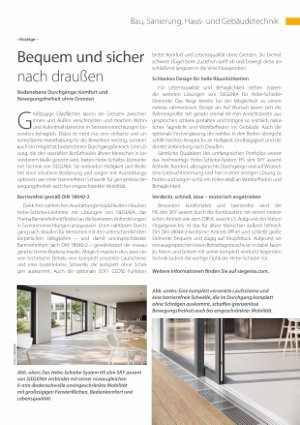 Vorschauseite 1: Bequem und sicher nach draußen