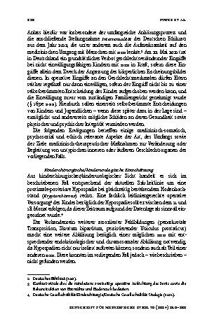 Vorschauseite 3: Behandlung und Begleitung eines Kindes mit einer fraglichen Variante der Geschlechtsentwicklung