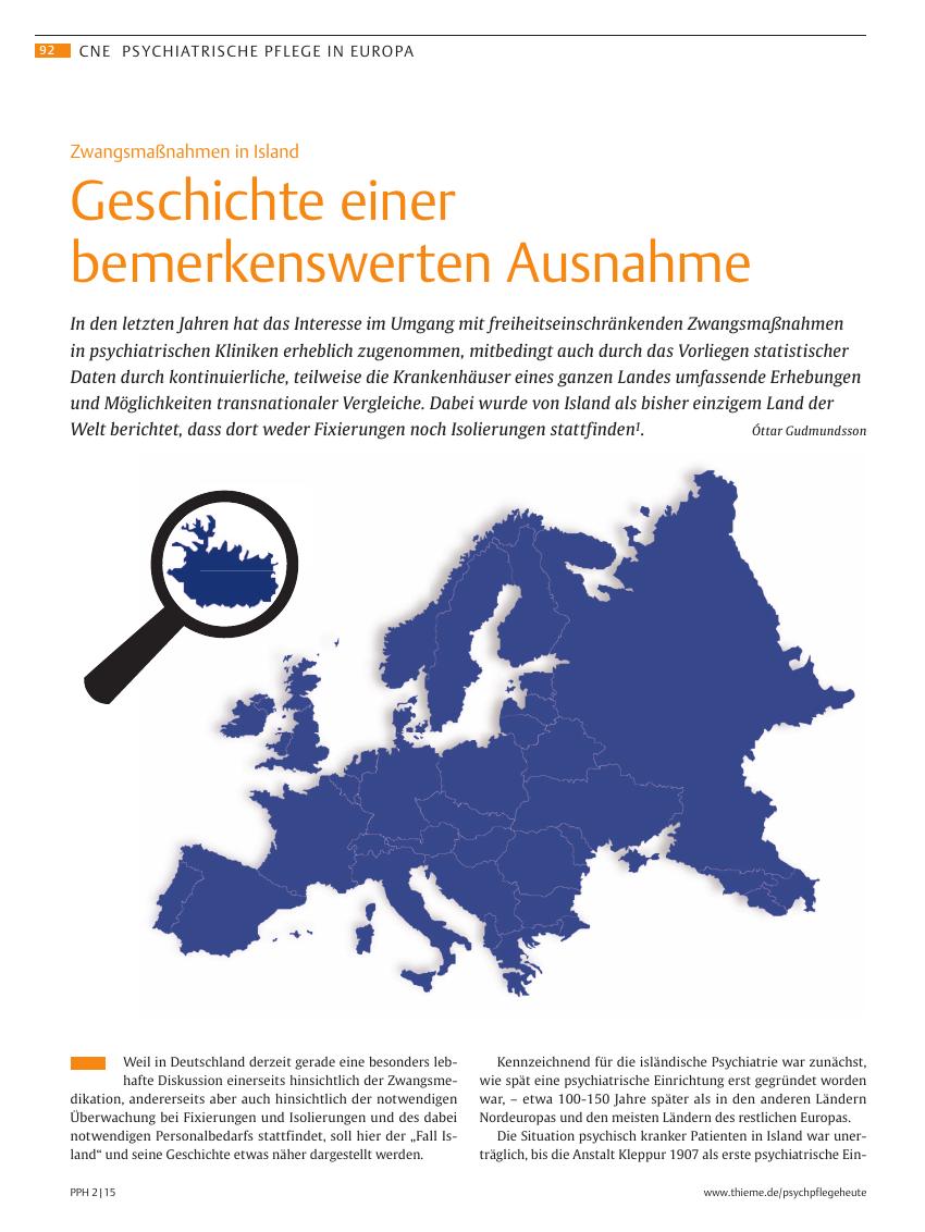 Vorschauseite 1: Geschichte einer bemerkenswerten Ausnahme