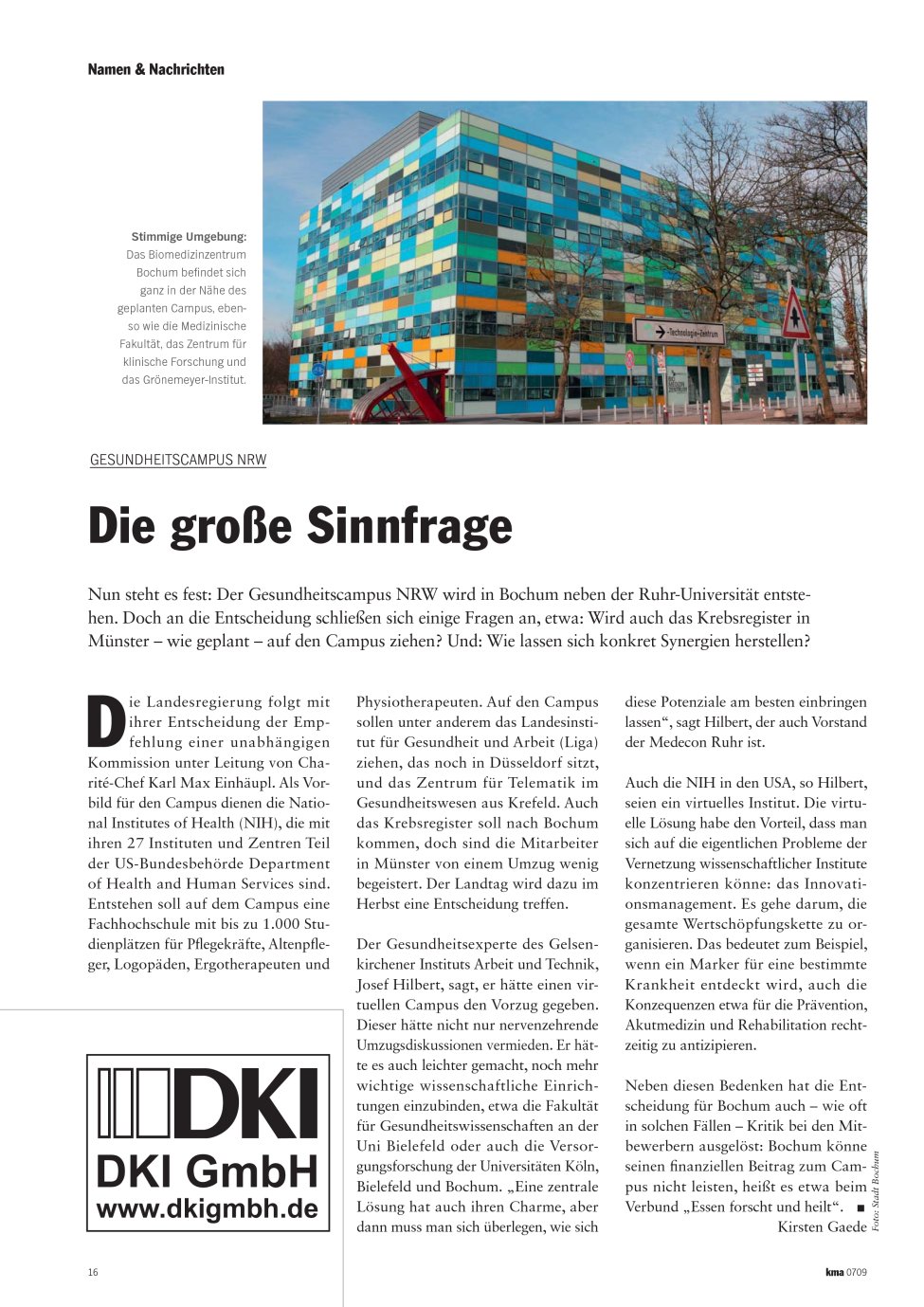 Vorschauseite 1: Die große Sinnfrage