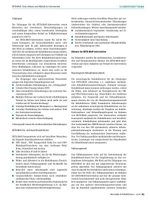 Vorschauseite 3: BETA-MeH: Ziele, Akteure und Abläufe der Intervention