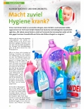 Vorschauseite 1: Macht zu viel Hygiene krank?