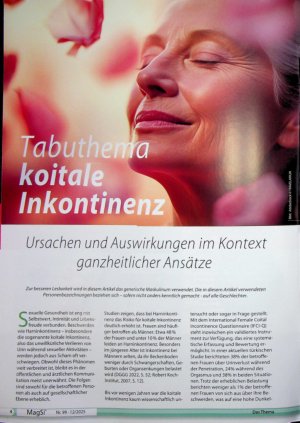Vorschauseite 1: Tabuthema koitale Inkontinenz Ursachen und Auswirkungen im Kontext ganzheitlicher Ansätze