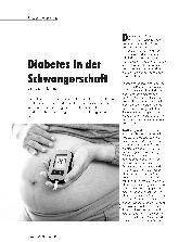 Vorschauseite 1: Diabetes in der Schwangerschaft