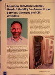 Vorschauseite 1: Interview mit Markus Zahnjel, Head of Mobility & e-Transactional Services, Germany and CEE, Worldline