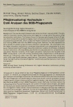 Vorschauseite 1: Pflegemonitoring: Hochschule - Erste Analysen des BIBB-Pflegepanels