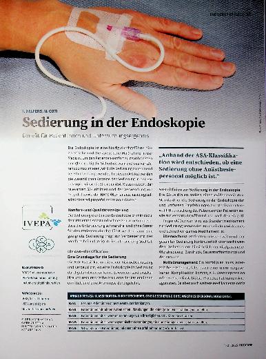 Vorschauseite 1: Sedierung in der Endoskopie