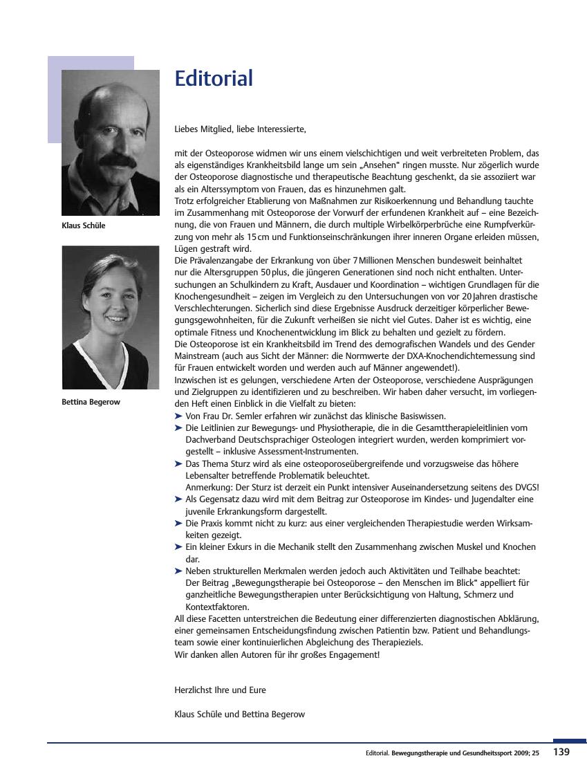 Vorschauseite 1: Editorial