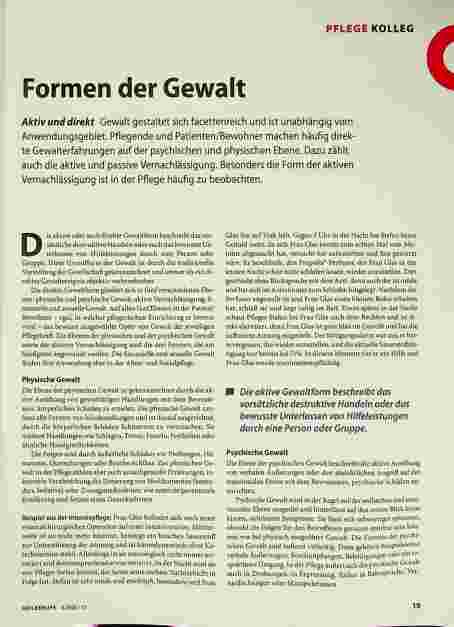 Vorschauseite 1: Formen der Gewalt
