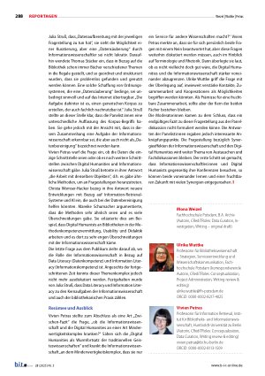 Vorschauseite 5: „Digital Humanities und Informationswissenschaft: Zwischen Disziplinarität und Interdisziplinarität“