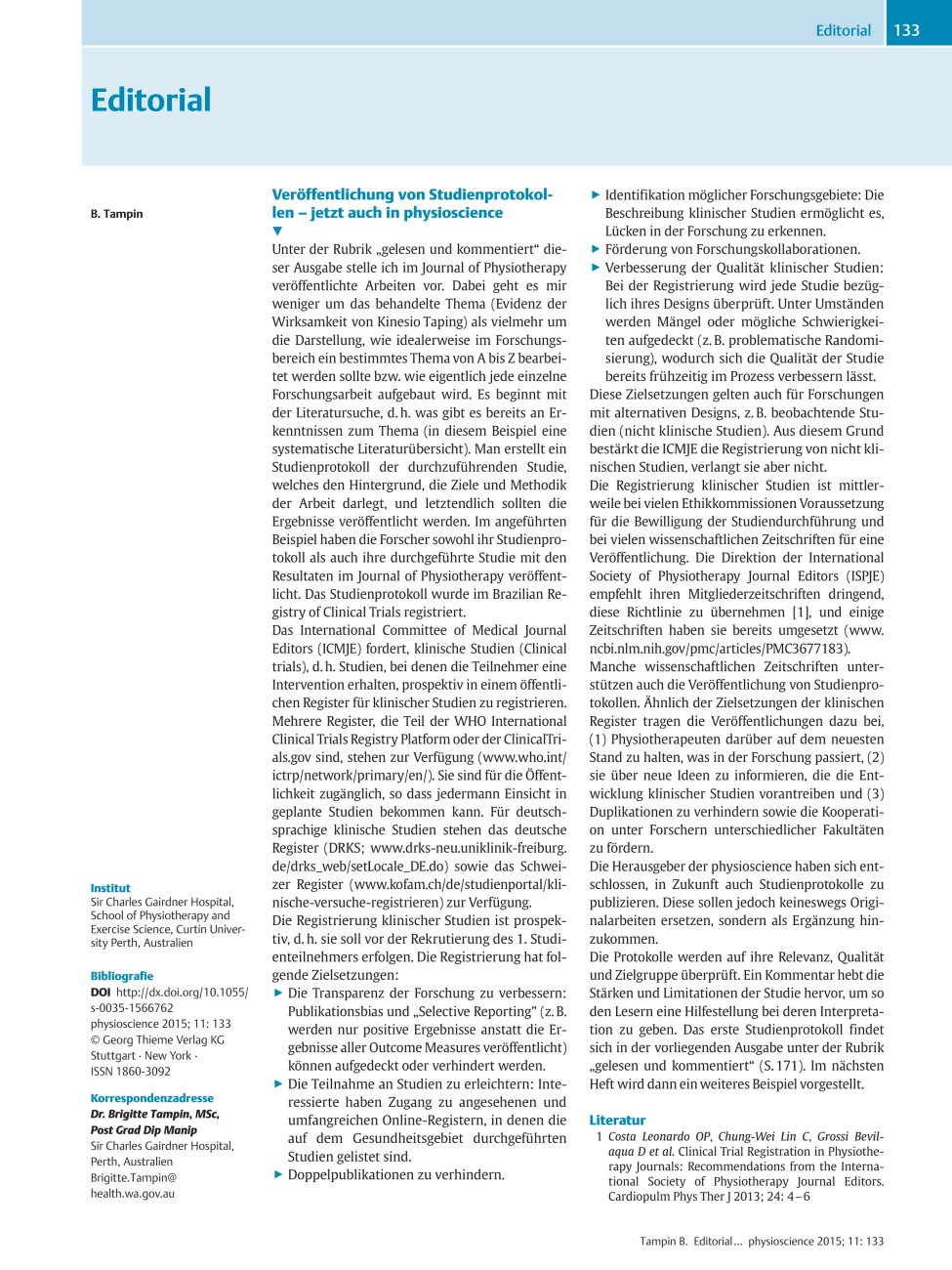 Vorschauseite 1: Editorial