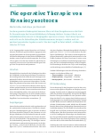 Vorschauseite 1: Die operative Therapie von Kraniosynostosen