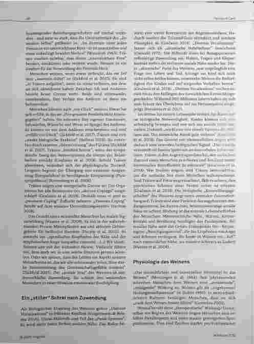 Vorschauseite 2: "In Tränen aufgelöst ••• Zur physiologischen und sozialen Funktion des Weinens als Ausdrucksweise des Menschen"