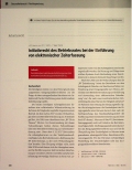 Vorschauseite 1: Initiativrecht des Betriebsrates bei der Einführung von elektronischer Zeiterfassung