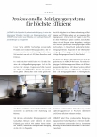 Vorschauseite 1: Professionelle Reinigungssysteme für höchste Effizienz
