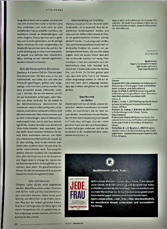 Vorschauseite 3: Von Gewalt und Sprache