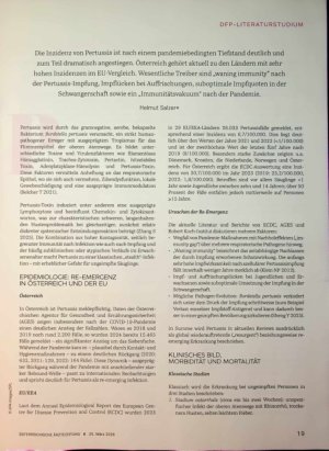 Vorschauseite 1: Pertussis RE-Emerging