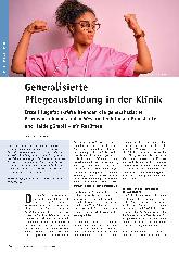 Vorschauseite 1: Generalisierte Pflegeausbildung in der Klinik