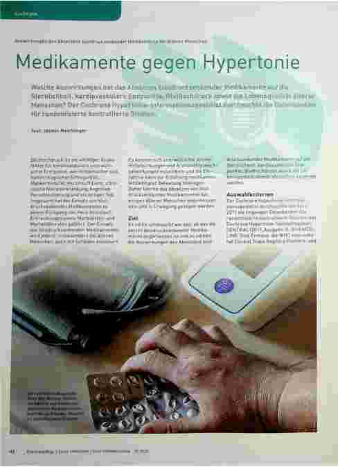 Vorschauseite 1: Medikamente gegen Hypertonie