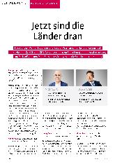 Vorschauseite 1: Jetzt sind die Länder dran.