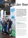 Vorschauseite 1: IFK auf der Therapie Leipzig