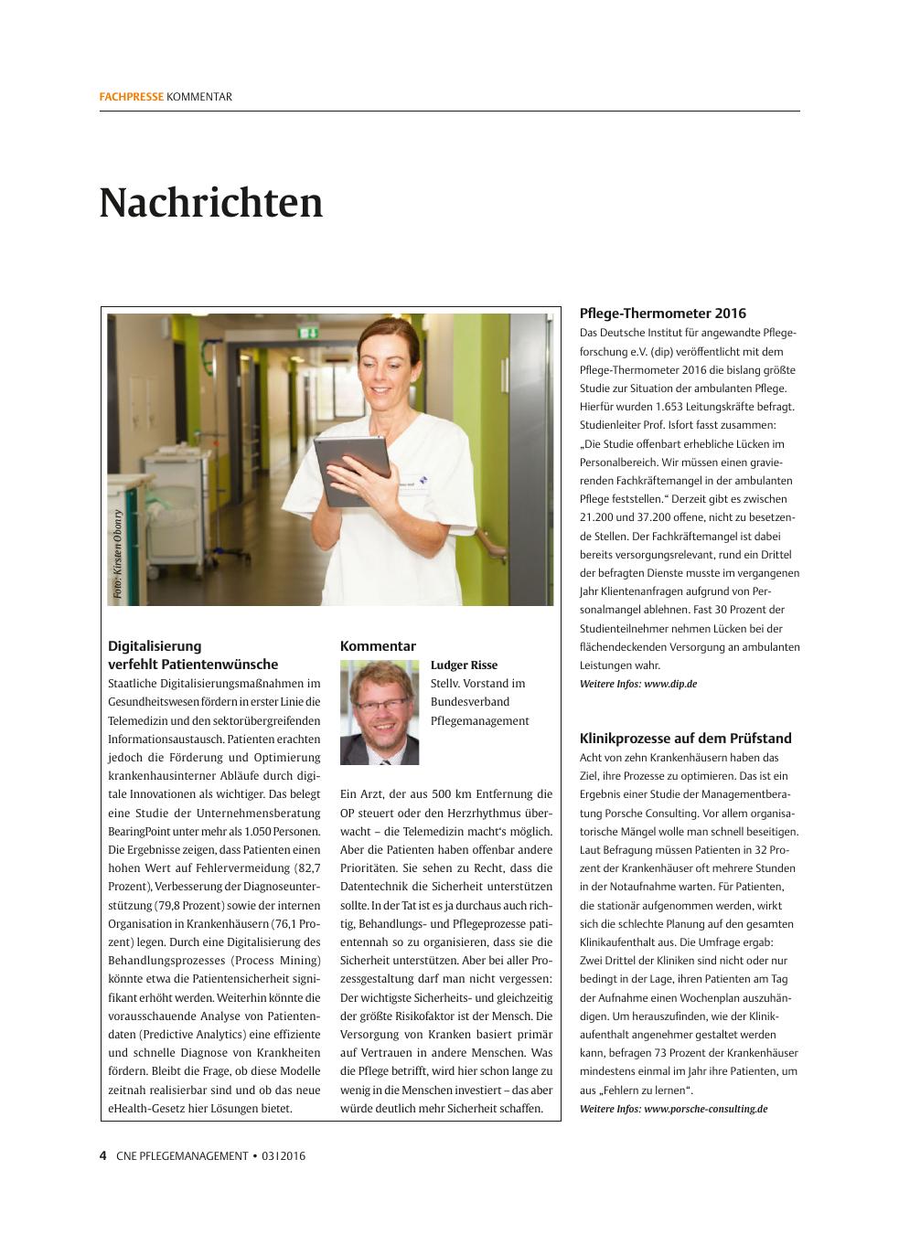 Vorschauseite 1: Nachrichten