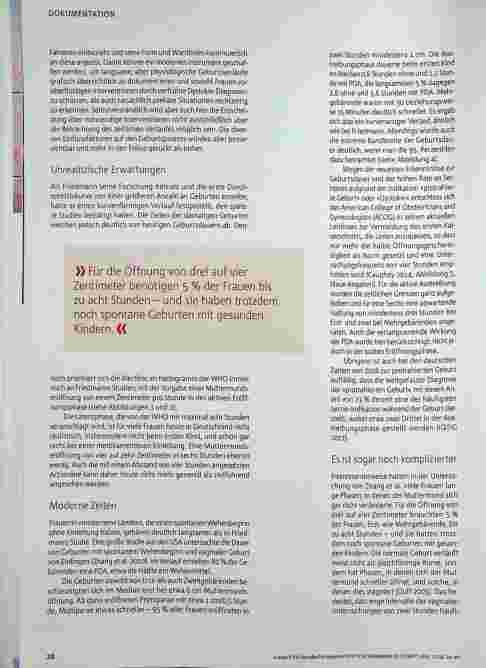 Vorschauseite 5: Ein flexibles Partogramm?