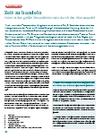 Vorschauseite 1: Zeit zu handeln: Hitze ist das größte Gesundheitsrisiko durch den Klimawandel.
